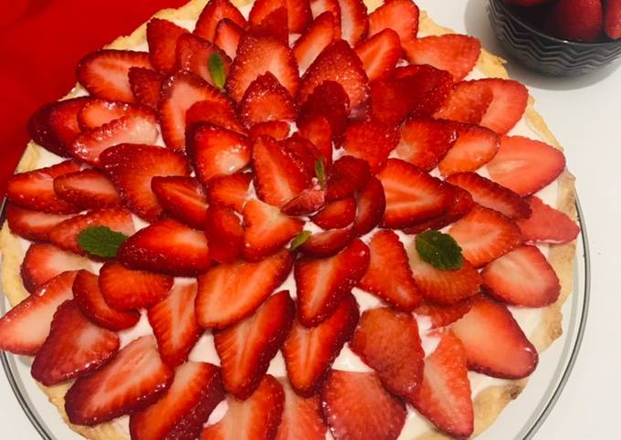 Tarte à la fraise