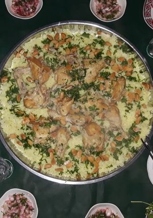 صورة لوصفة منسف