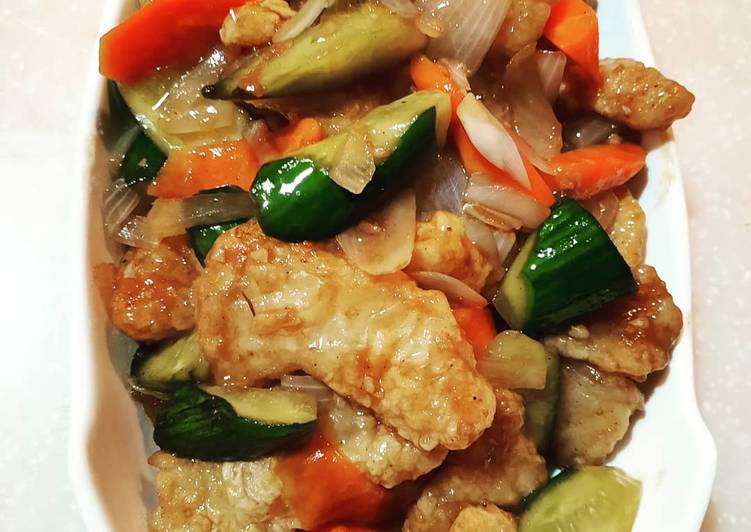 Stir fry white fish 🐟