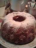 Rosca de bizcochuelo #