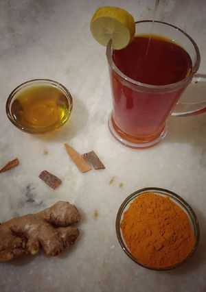 A picture of Turmeric Tea.