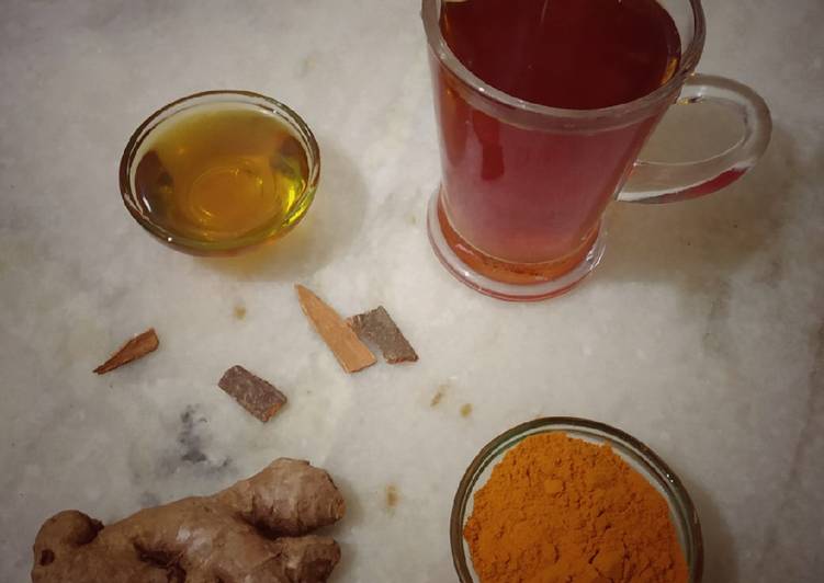 Steps to Prepare Perfect Turmeric Tea