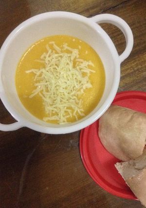 Foto resep Chicken Cream soup with vegie