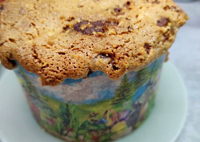 Мягкий и вкусный панеттоне с шоколадом и миндальной корочкой на Пасху