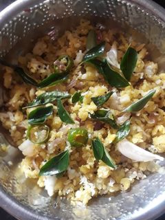 வாழைக்காய் துருவல் பொடிமாஸ் செய்முறை முக்கிய புகைப்படம்
