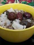 White fungus,Red dates,Dried longan dessert drink (tong sui)