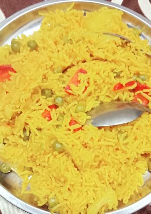 मटर पुलाव (matar Pulao recipe in Hindi) रेसिपी मुख्य फोटो