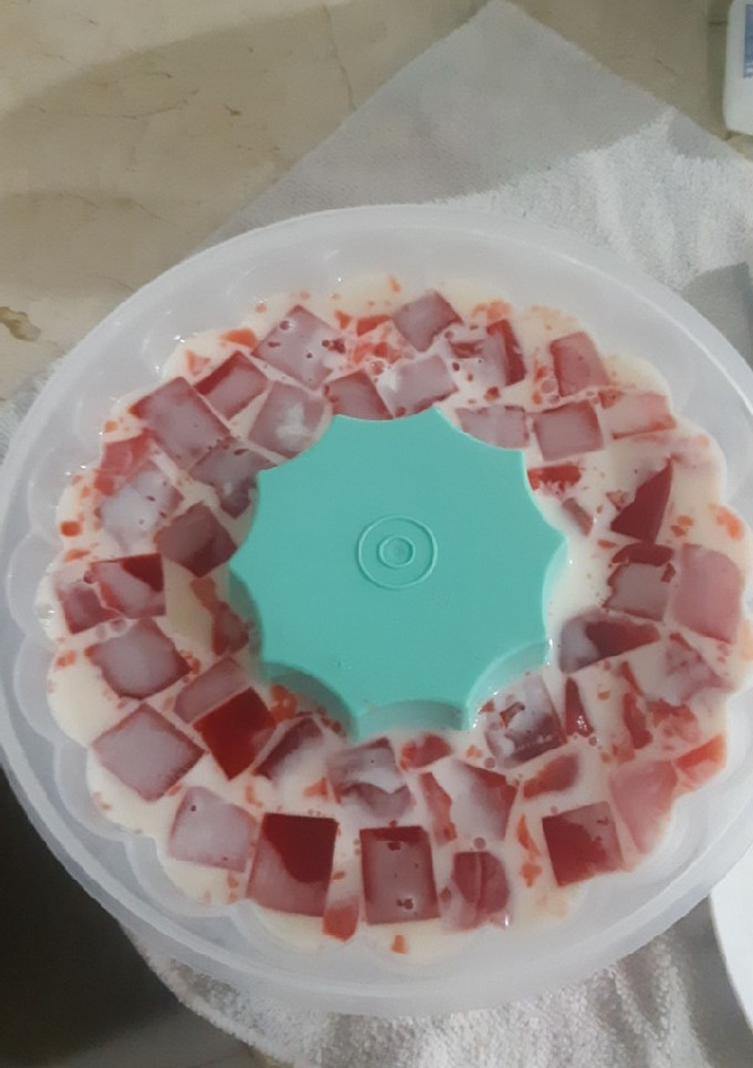 Una foto de Gelatina mosaico