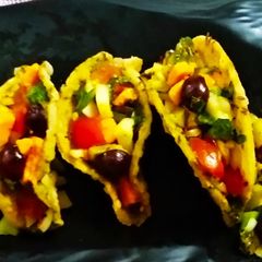 A picture of Mix fruit Taco.