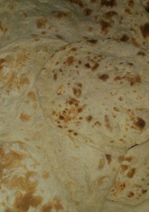 صورة لوصفة خبز تنور عراقي😊