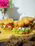 Beef Mochi Burger