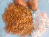Jollof rice, coleslaw & chicken