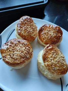Una foto de Coronillas de crema