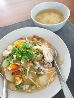 A picture of Pork Noodle Soup Broth.