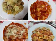 Una foto de salsa para acompañar ravioles