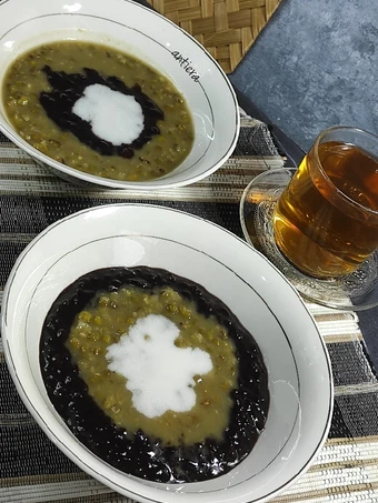 Cara Gampang Membuat Resep 3. Bubur Kacang Hijau &amp; Ketan Hitam yang Bisa Manjain Lidah Anti Ribet, Lezat Sekali