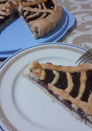 Foto di Crostata vegana ai frutti di bosco