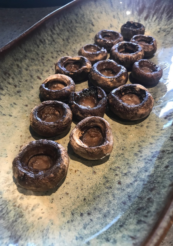 Una foto de Champiñones al horno