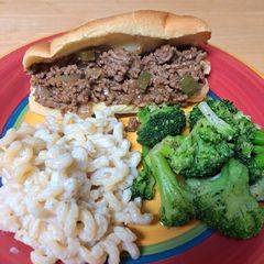 A picture of Cheese Steak Sloppy Joe's.