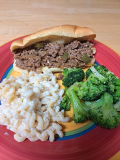 A picture of Cheese Steak Sloppy Joe's.