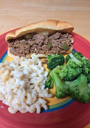 A picture of Cheese Steak Sloppy Joe's.