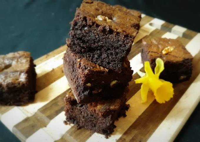 Recette Délicieuse Brownies chocolat