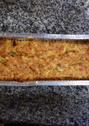 Una foto de Tarta de zucchinis