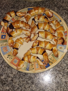 Una foto de Croissant de Nocilla