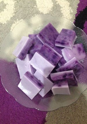 Foto resep Agar agar rasa taro