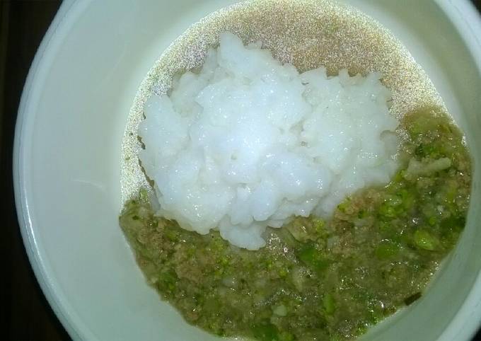 Day. 64 Bubur Tumis Daging Sapi Keju (8 month+)