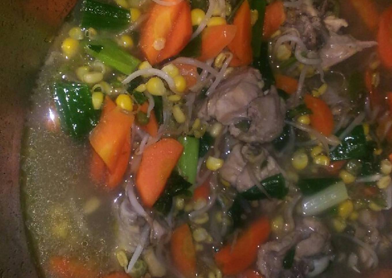 Sop ayam meriah