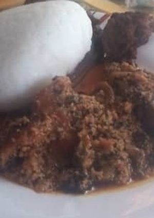 A picture of Tuwon shinkafa miyar nama.