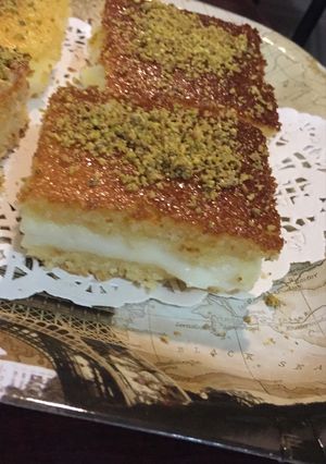 صورة لوصفة بسبوسه الدريم ويب