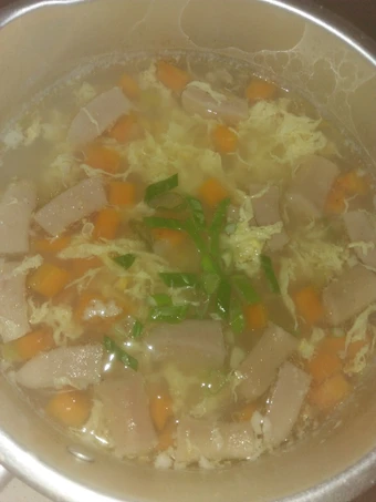 Cara Gampang Membuat Resep Sop jagung telur pelangi yang Bikin Ngiler Anti Ribet, Sempurna