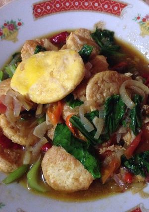 Foto resep Cah Pokcoy Tofu