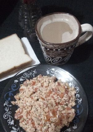 Una foto de Huevos a la mexicana