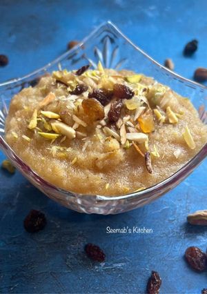 Suji Ka Halwa recept fotója