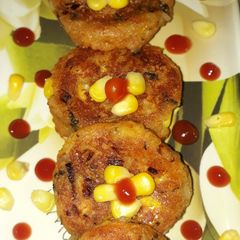 A picture of Sweet Corn Cutlet.