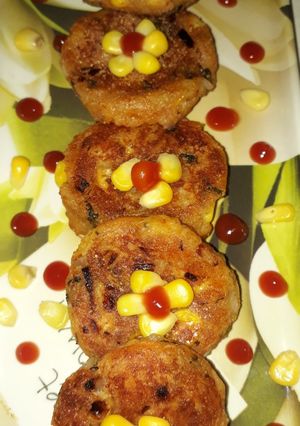 A picture of Sweet Corn Cutlet.