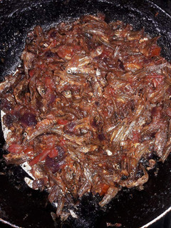A picture of Fried Omena.