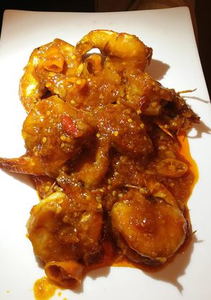 Foto resep Udang saos padang
