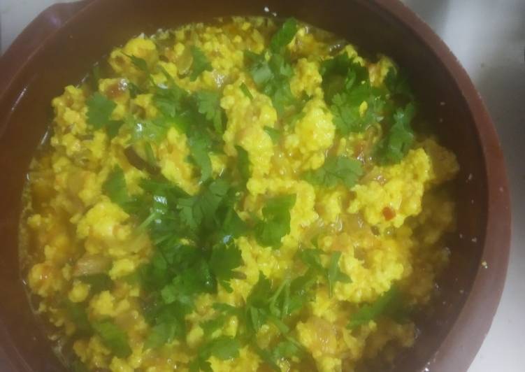 Recipe of Any-night-of-the-week Paneer bhurji