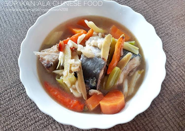 Sop Ikan Patin Ala Chinese Food