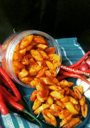Foto resep Keripik lumpia balado 😋