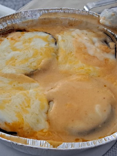Una foto de Moussaka de berenjenas 🍆