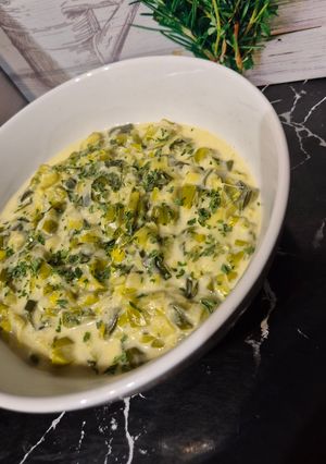 Une photo de Fondue de poireaux au Cookeo infinity