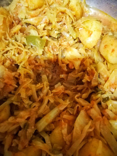 A picture of Potato and Cabbage.