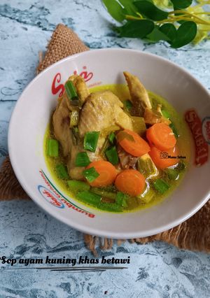 Foto resep Sop ayam kuning khas betawi