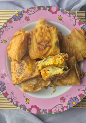 Foto resep Lumpia Mie Goreng sayur sederhana sat set bisa cemilan bisa lauk anak