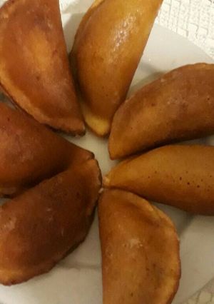 صورة لوصفة قطايف بجوز وقطايف بقشطة
